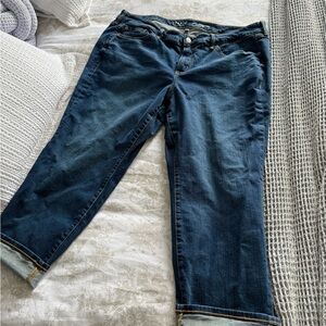 Torrid Dark Blue Boyfriend Jeans